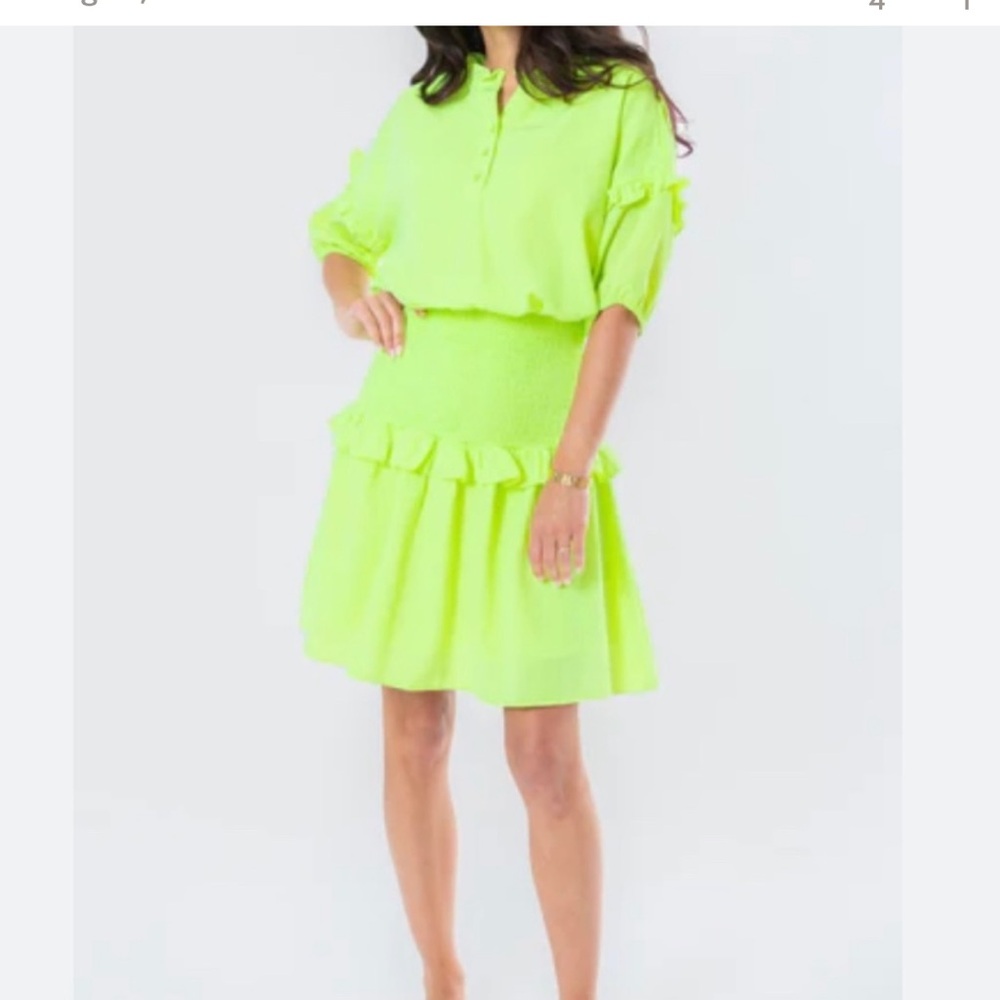 Yakira Bella neon yellow dress - perfect for summer